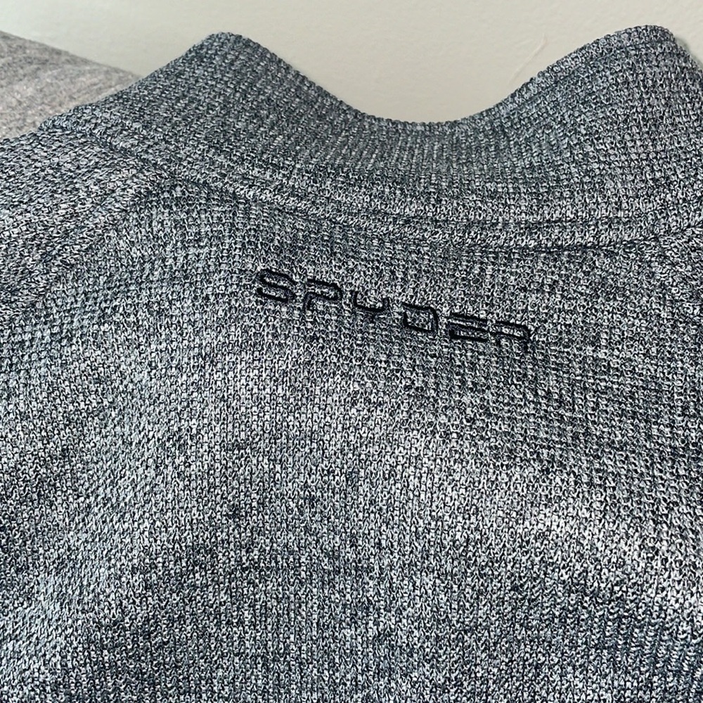SOLD Spyder Men’s Full Zip Fleece Lined Sweater - Picture 6 of 6